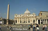 St. Peter's Square and Cathedral, Vatican City