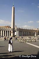 Nun on a cell phone, St. Peter's Square, Vatican City