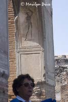 Entrance to courtyard of baths, Pompeii, Italy