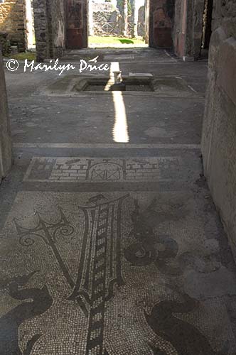 Entrance to a house, Pompeii, Italy