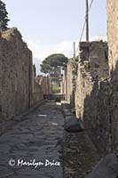 Street, Pompeii, Italy