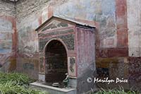 Private courtyard, house, Pompeii, Italy