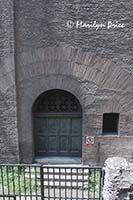 Door, Pantheon, Rome, Italy