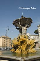 Fontana dei Tritoni, Rome, Italy