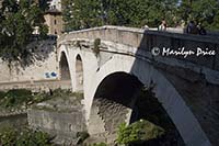 Ponte Fabricio, Rome, Italy