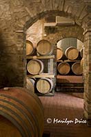 Wine cellar, Tuscany, Italy