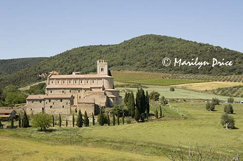 Abbey de Sant' Altimo, Tuscany, Italy