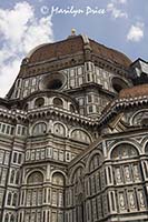 Side of Duomo, Florence, Italy