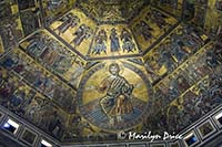 Baptistry mosaic, Florence, Italy