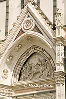 Detail, San Croce, Florence, Italy