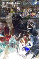 Murano glass horse display, Venice, Italy