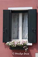 Window, Burano, Italy