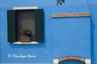 Window, Burano, Italy