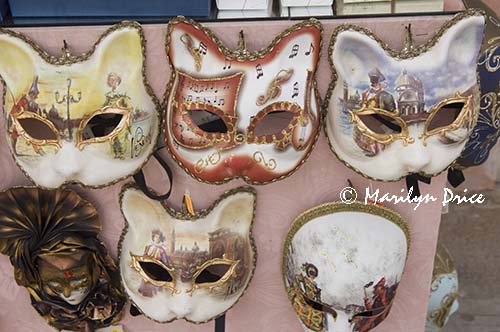 Cat masks, Burano, Italy