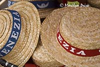 Miniature gondolier hats, Burano, Italy