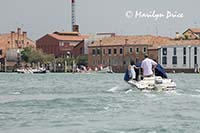 Rowed boats parade, Murano, Italy