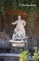 Bacchus on a turtle, Boboli Gardens, Florence, Italy