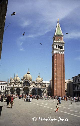 Piazza San Marco and Campanile, Venice, Italy