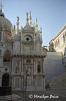 Courtyard, Doge's Palace, Venice, Italy