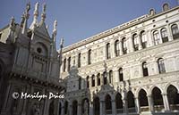 Courtyard, Doge's Palace, Venice, Italy