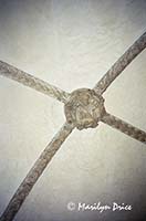 Ceiling of entrance to Doge's Palace, Venice, Italy