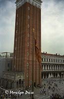 Piazza San Marco from the balcony of the Basilica San Marco, Venice, Italy