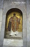 Mosaic of St. Nicolas, Basilica San Marco, Venice, Italy