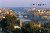 Ponte Vecchio and Arno River, Florence, Italy