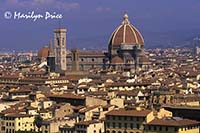 Duomo, Florence, Italy, from Piazzali Michelangelo