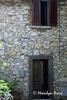 Window and door, Vertina, Italy