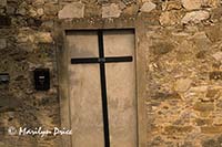 Door, San Guisto in Salcio, Italy