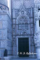 Entrance to Doge's Palace, Venice, Italy