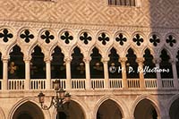 Balcony of Doge's Palace, Venice, Italy