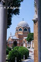 Church on Cimitere (cemetary island), Venice, Italy