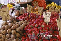 Produce at Rialto market, Venice, Italy