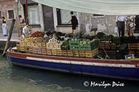 Produce boat, Venice, Italy