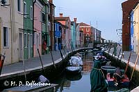 Canal, Burano, Italy