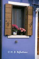 Window, Burano, Italy