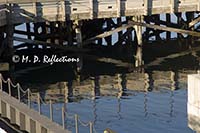 Harbor reflections, Portland, ME