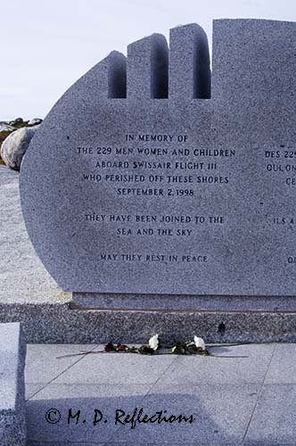 Memorial to passengers and crew of Swissair 111, Peggy's Cove, Nova Scotia