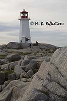 Light at Peggy's Point, Peggy's Cove, Nova Scotia