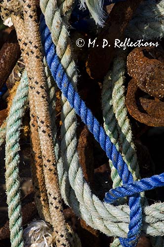 Tangled ropes