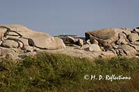 Lighthouse near Crystal Crescent Beach, Nova Scotia