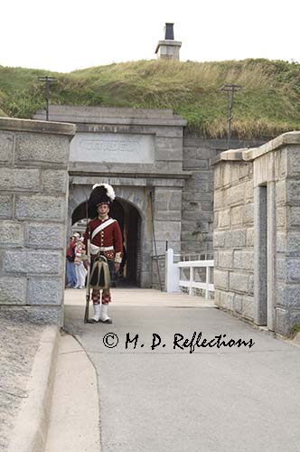 Guard at the Citadel, Halifax, Nova Scotia