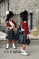 Changing of the guard at the Citadel, Halifax, Nova Scotia