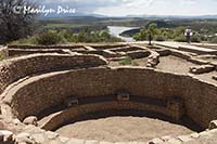 Kiva, Pueblo Escalante, Anasazi Heritage Center, near Delores, CO