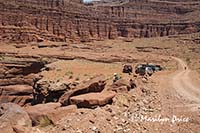 Stopping for the view, Shafer Jeep Trail, Canyonlands National Park, UT