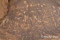 Petroglyphs at Newspaper Rock, Canyonlands National Park, UT