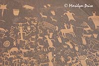 Petroglyphs at Newspaper Rock, Canyonlands National Park, UT