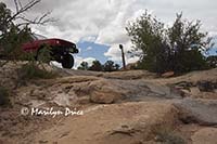 Descending first hill, Elephant Hill jeep trail, Canyonlands National Park, UT